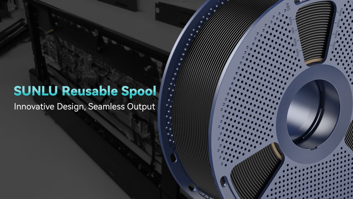SUNLU Bobine réutilisable de troisième génération : Un nouveau choix pour une gestion écologique, durable et efficace du filament