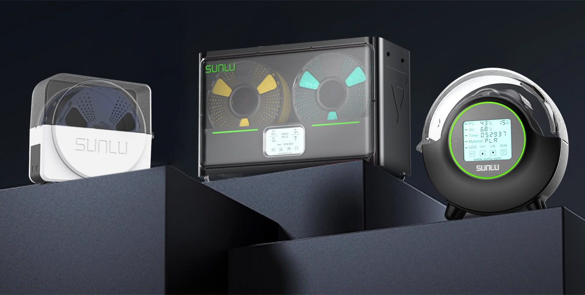 Le guide ultime des sécheurs de filaments SUNLU : conserver vos matériaux d'impression 3D en parfait état