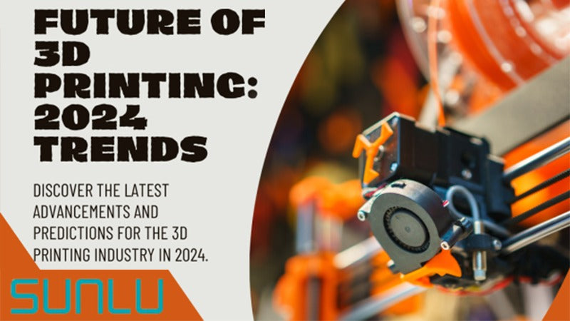 Tendances technologiques en matière d'impression 3D en 2024