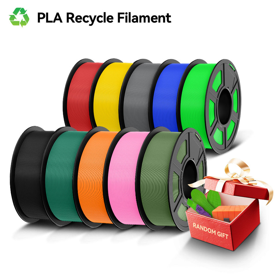 [€9.19/KG | 10KG Vente En Gros] Filament Recyclé Série PLA Pour Imprimante 3D 1KG/Rouleau