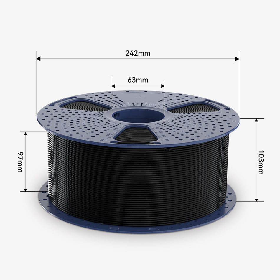 PLA Matte 3KG Grande Bobine Filament