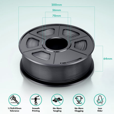 PLA filament spec