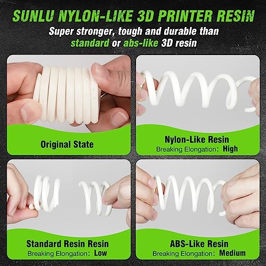 Nylon-Like, Résine Semblable au Nylon 1000G