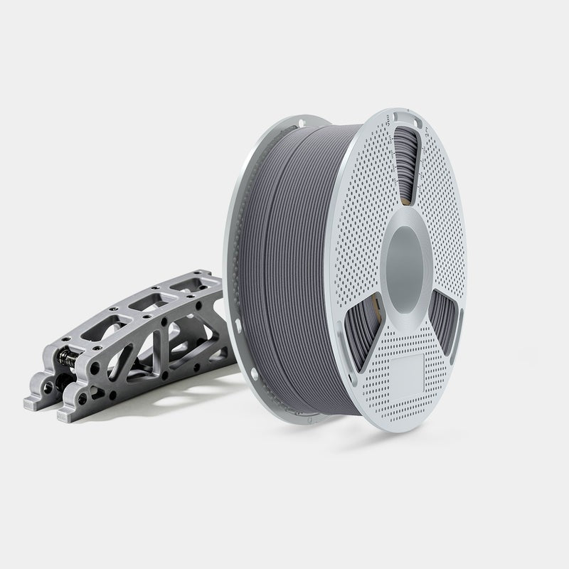 Filament pour imprimante 3D en nylon-6 renforcé de fibres de verre (PA6-GF), PA6 avec 25 % de fibres de verre, résistance aux températures élevées jusqu'à 417 °F (214 °C)