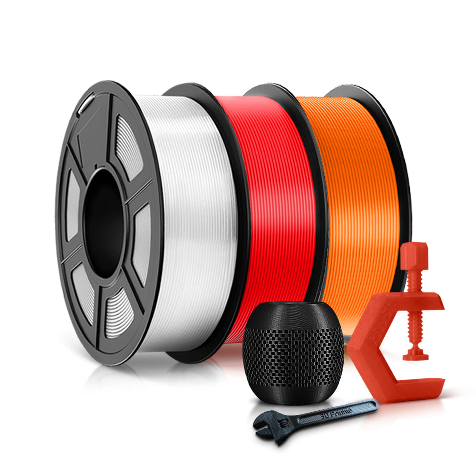 Filament PETG 1KG*3 Rouleaux Bundle