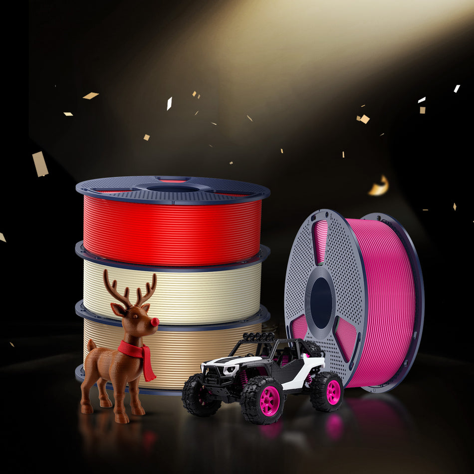 [MOQ : 6 Rouleaux] PLA+(PLA Plus) Filament 1KG