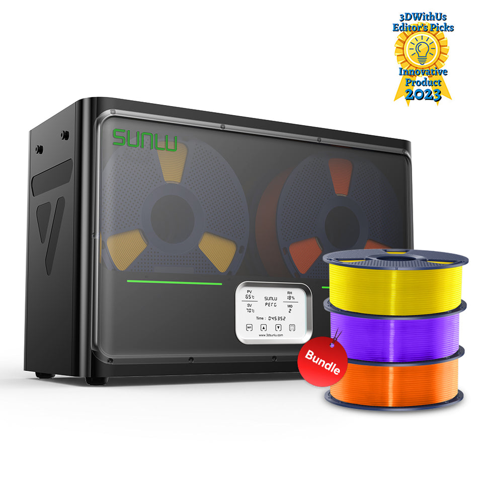 SUNLU FilaDryer S4, équilibre des températures et haute efficacité