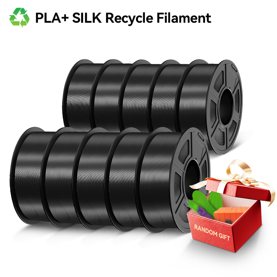 [€9.19/KG | 10KG Vente En Gros] Filament Recyclé SILK Pour Imprimante 3D 1KG/Rouleau