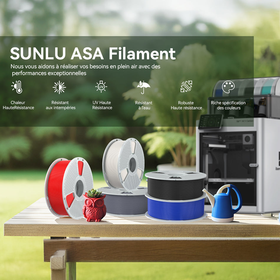 ASA 3D Printer Filament 1KG 