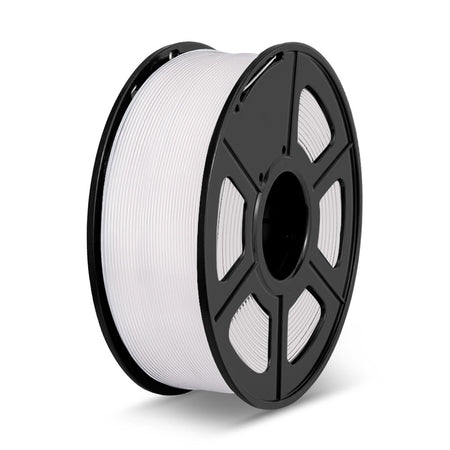 Matte white PLA filament