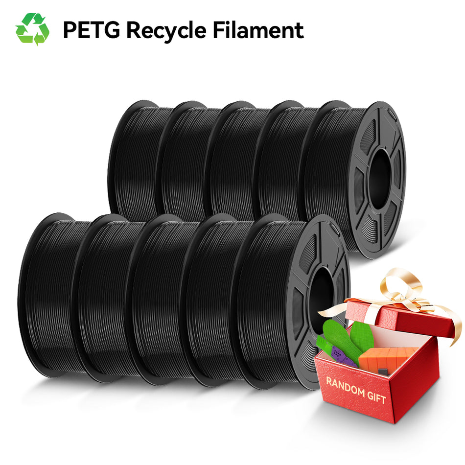 [€9.19/KG | 10KG Vente En Gros] Filament Recyclé PETG Pour Imprimante 3D 1KG/Rouleau