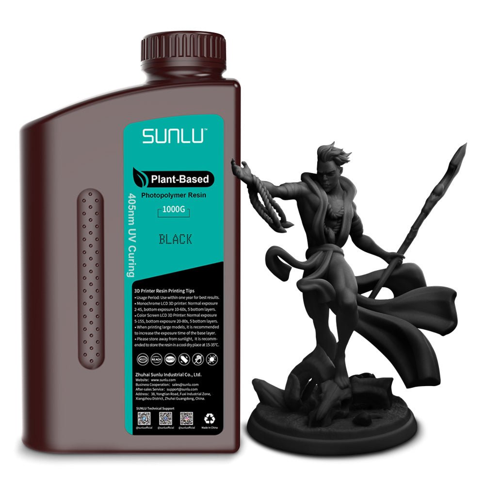 SUNLU Plant-Based 3D Printer Rapid Resin 405nm LCD UV-Curing Resin Photopolymer Resin for LCD 3D Printing - SUNLU Official Online Store£üBest 3D Filament Best Selling Supplier & Manufacturer