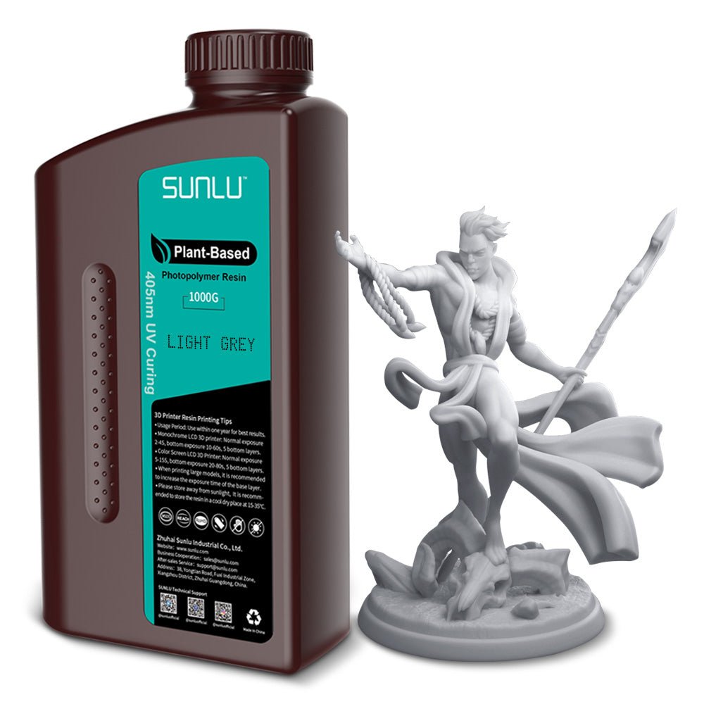 SUNLU Plant-Based 3D Printer Rapid Resin 405nm LCD UV-Curing Resin Photopolymer Resin for LCD 3D Printing - SUNLU Official Online Store£üBest 3D Filament Best Selling Supplier & Manufacturer