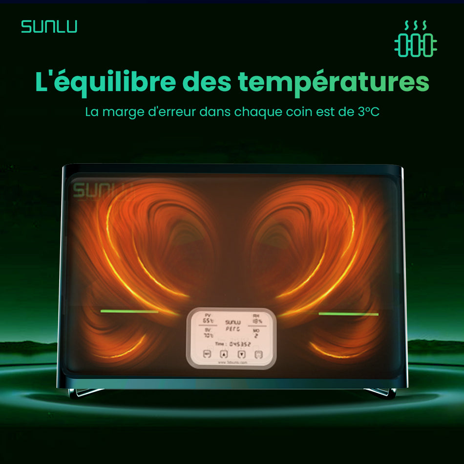 SUNLU FilaDryer S4, équilibre des températures et haute efficacité