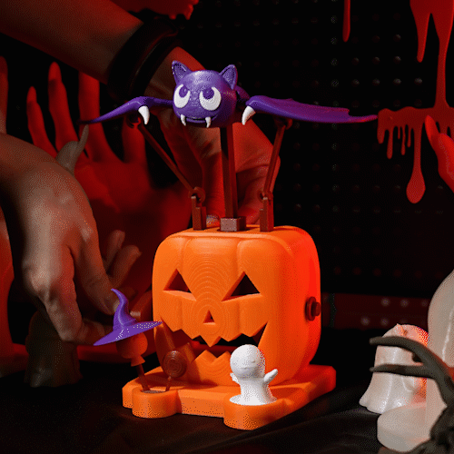 Pack de Filaments Halloween SUNLU – Composez votre propre combinaison de 4 couleurs et matériaux (au choix : Blanc / Violet / Rouge / Orange)